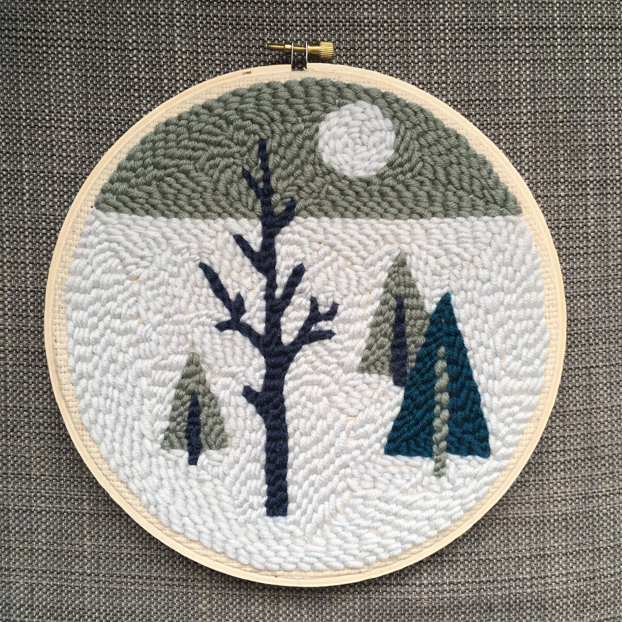 Punch Needle Technique By Lucie Vervaet