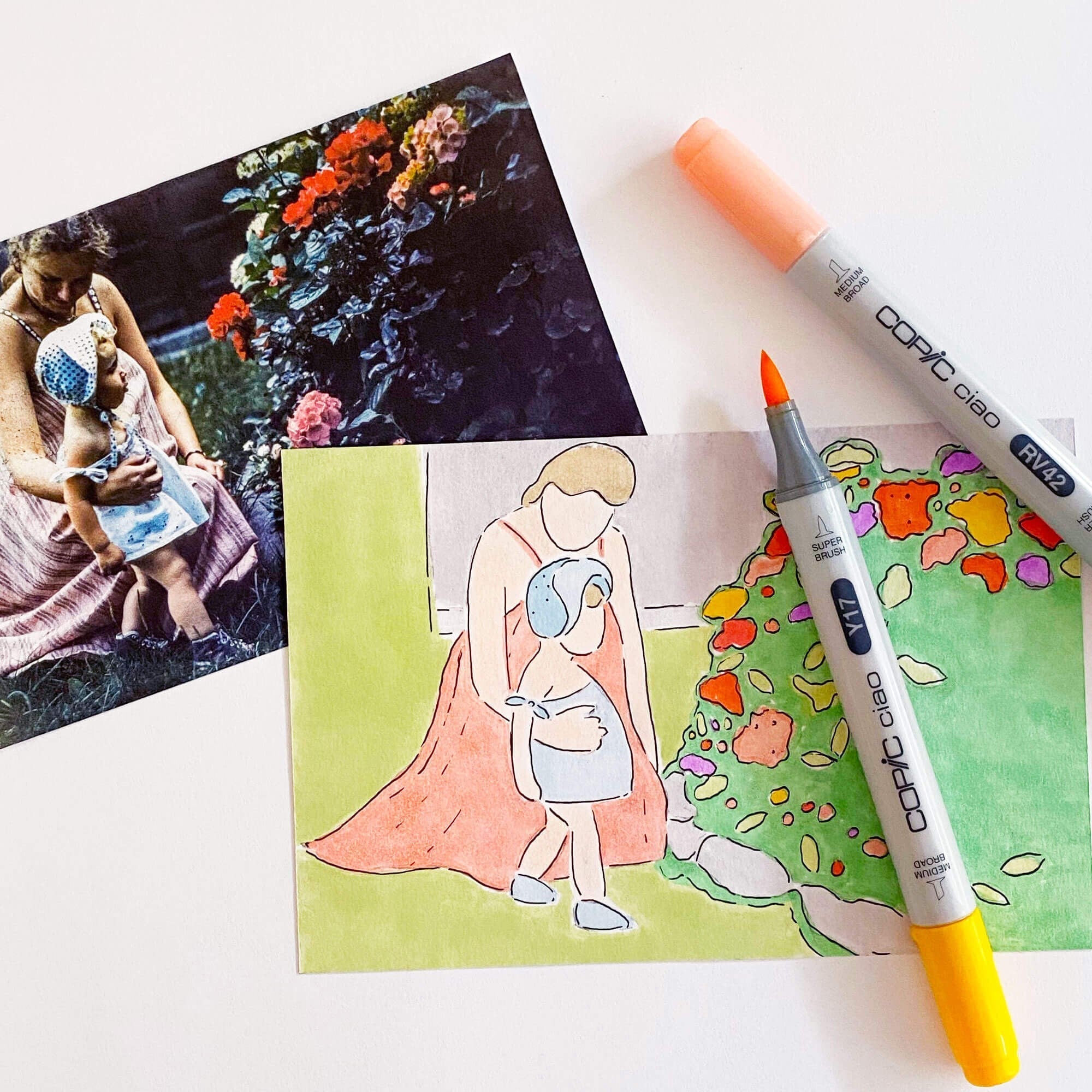 Creative Project for Mom - Part 1 - Drawing