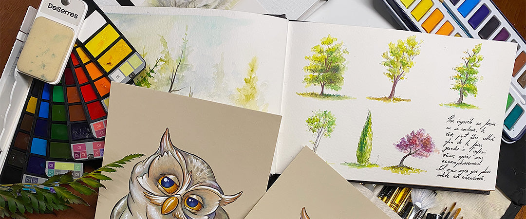 Tips for Drawing Outdoors by Richard Cameron Morneau