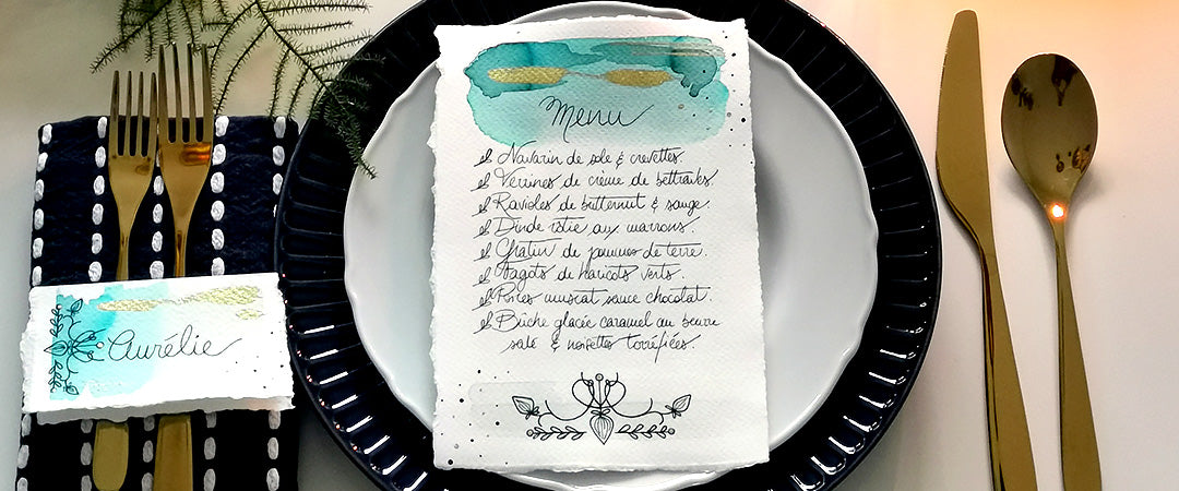 Holiday DIY: Calligraphy Set by Chloé Comte