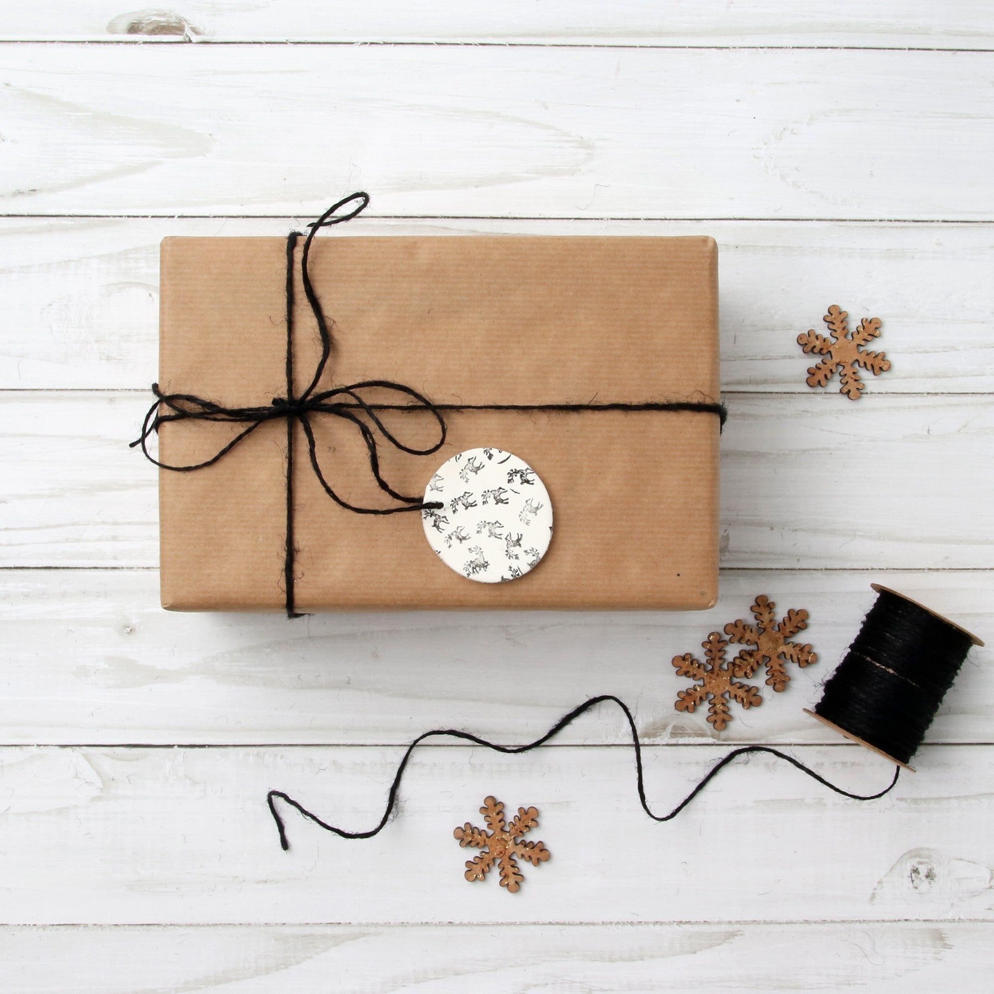 Stamped Clay Ornaments