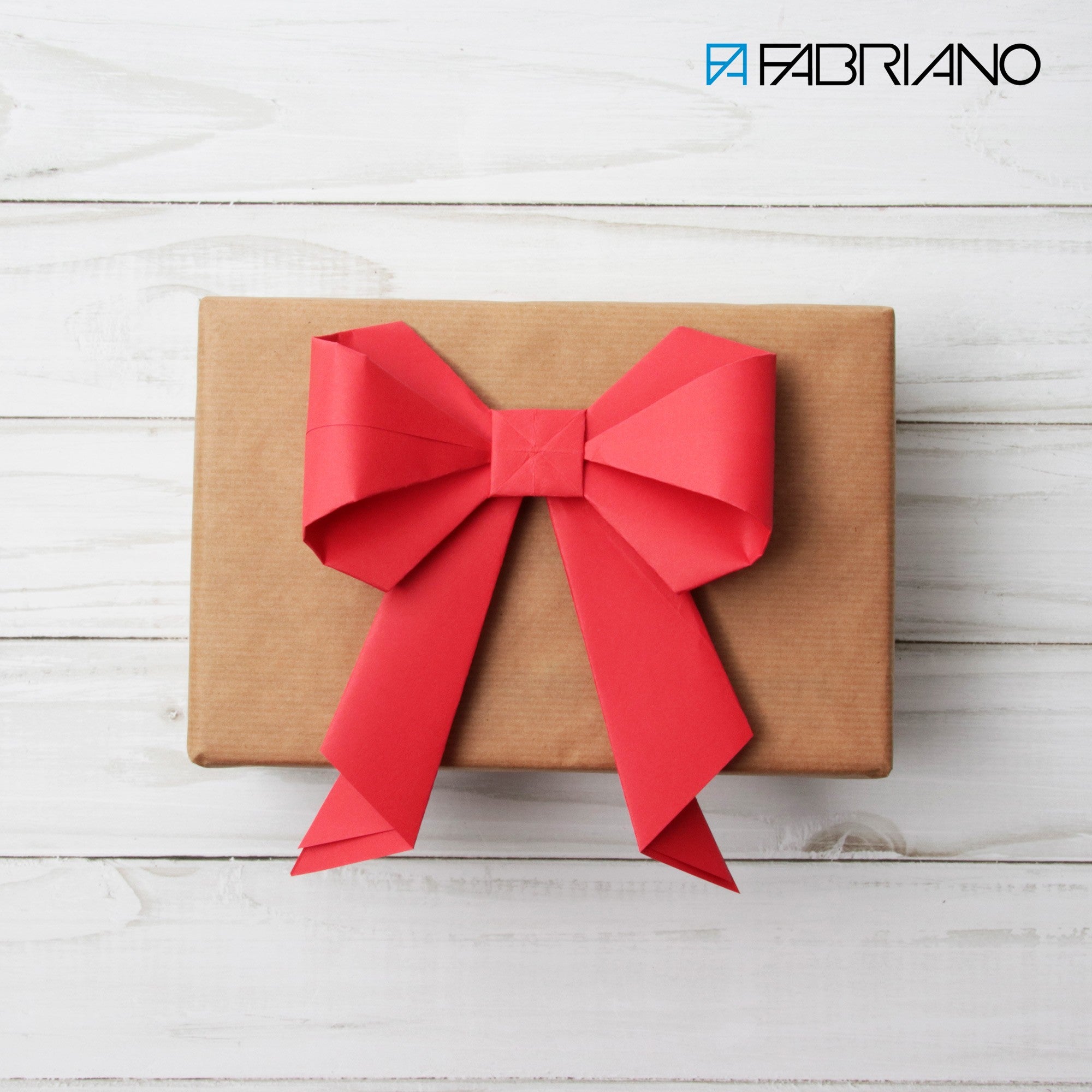 Origami Bow presented by Fabriano