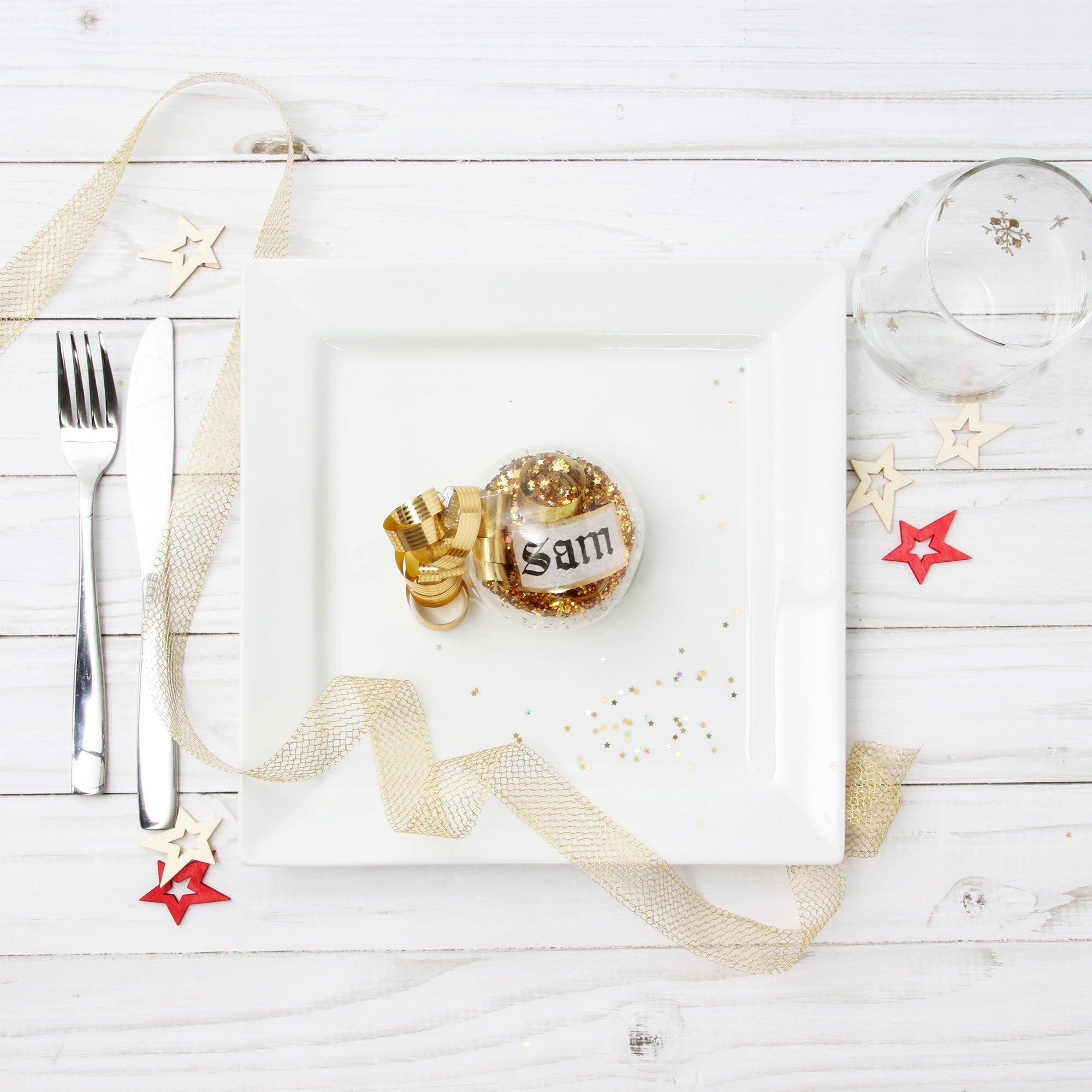 Festive Holiday Place Cards