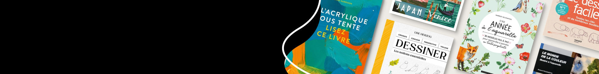 A selection of painting books