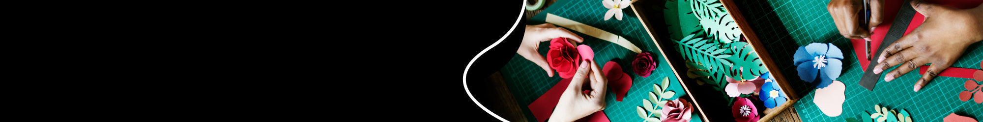 perso who cut some paper to create do some papercrafting