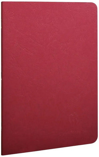 Cahier piqué Age-Bag ligné 96p 14.8x21cm Rouge