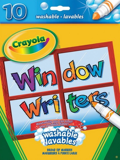 Window Writers Washable Markers - 10