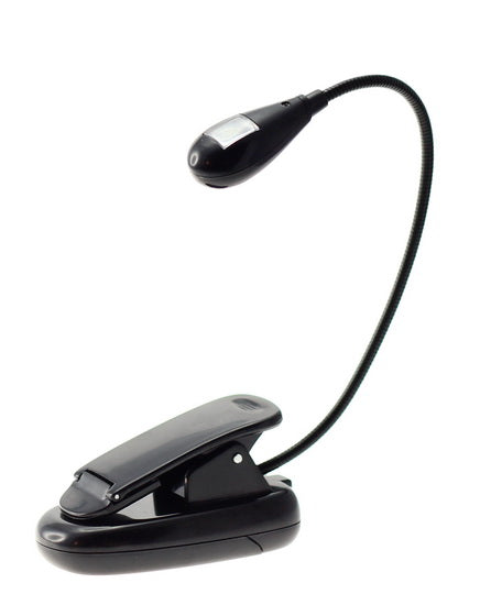 Lampe de lecture DEL noire 30cm