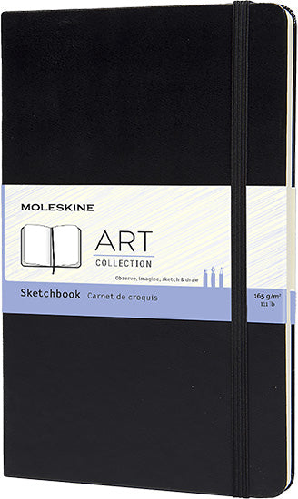 Sketchbook Large Rigide Noir 104p
