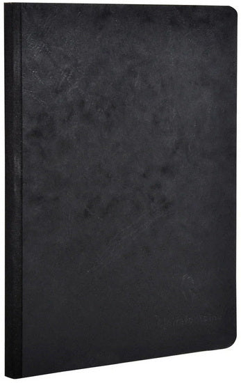 Cahier broché dos toilé Age-Bag uni 192p 14.8x21cm Noir
