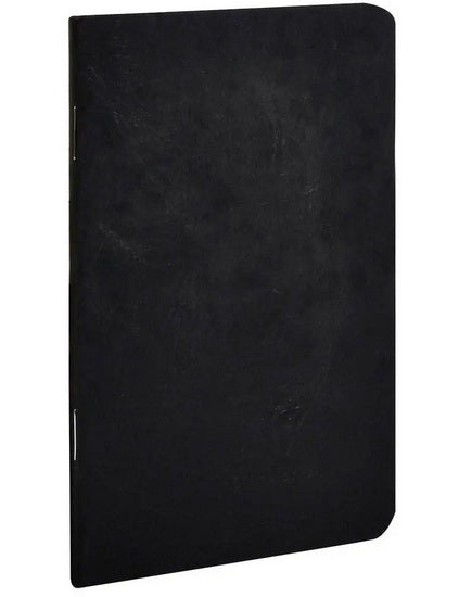 Carnet piqué Age-Bag ligné 96p 9x14cm Noir