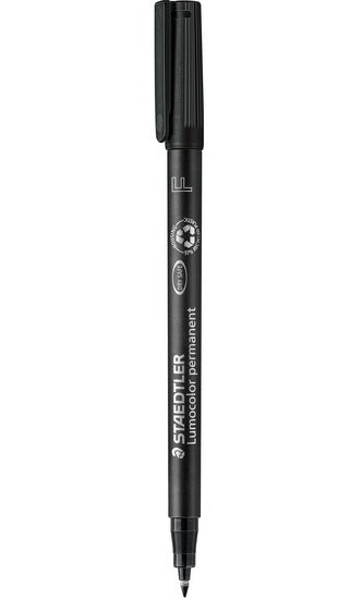Marker Lumocolor Permanent Fine Black