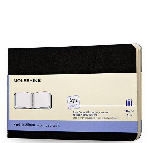 Sketch Album - BLACK - 9 X 14 CENTIMETERS