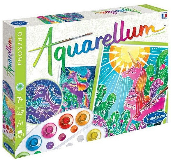 Aquarellum Phospho Painting Kit - Unicorns
