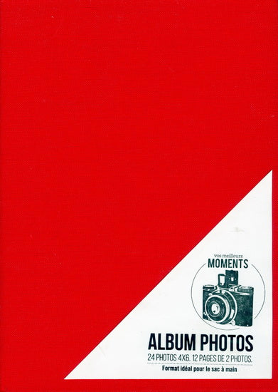 Album photos coloré 6AS - 24 photos 4x6