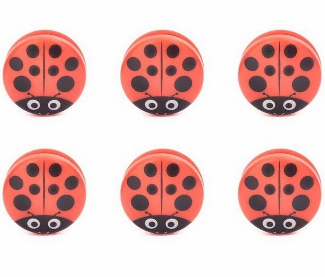 Pinces fraîcheur Coccinelle
