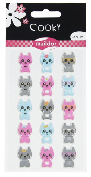 Autocollants Cooky : Petits Chats