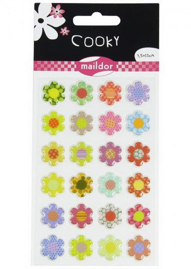Cooky Stickers : Flowers