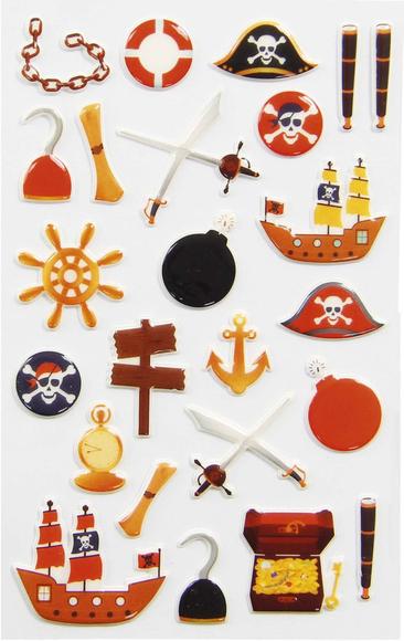 Cooky Stickers : Pirates
