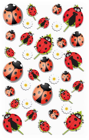 Cooky Stickers : Ladybugs