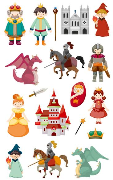 Cooky Stickers : Medieval Times