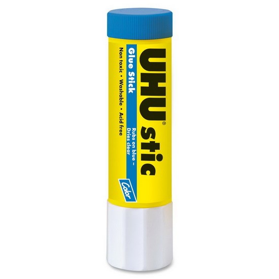 Colle UHU 21gr Bleue