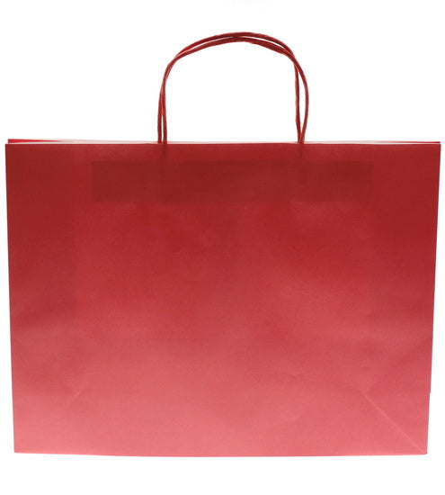 Sac large kraft rouge