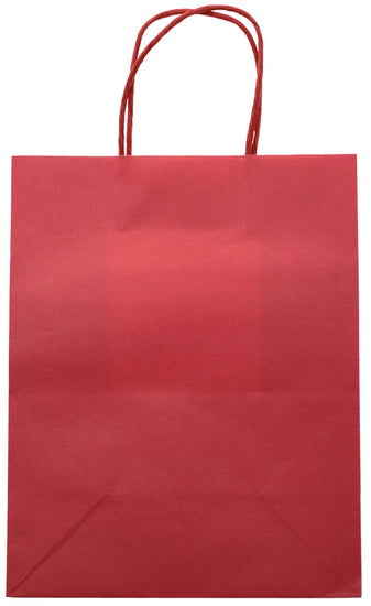 Medium Red Kraft Bag