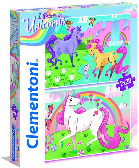 Licornes scintillantes 2X20 mcx