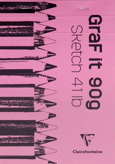 Bloc croquis blanc 90g Graf'It 14.8x21cm 80f. AS