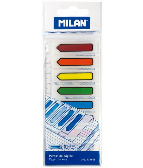 Languettes adhésives 120 onglets flèches