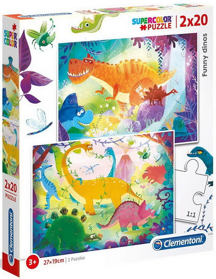 Dinosaures 2 X 20 mcx