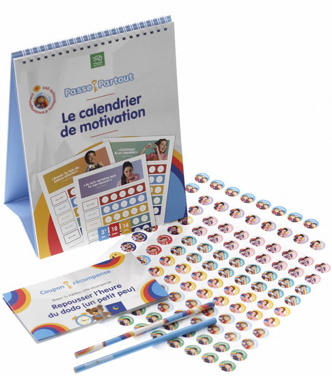 Passe-Partout : Calendrier de motivation - French Ed.