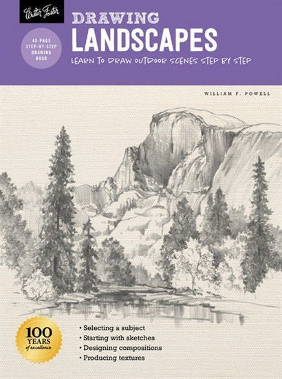 Drawing : Landscapes with William F Powell : Learn to draw outdoor scenes step by step