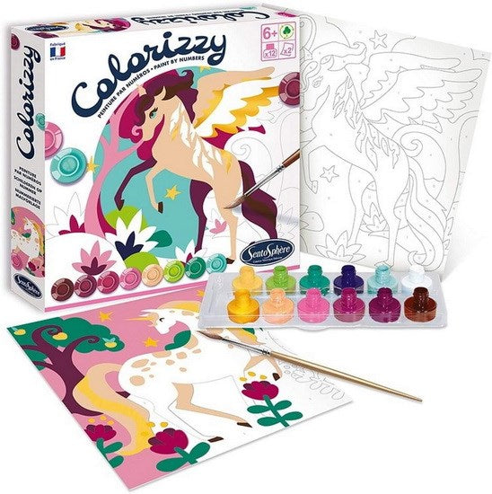Colorizzy Paint by Numbers - Unicorns