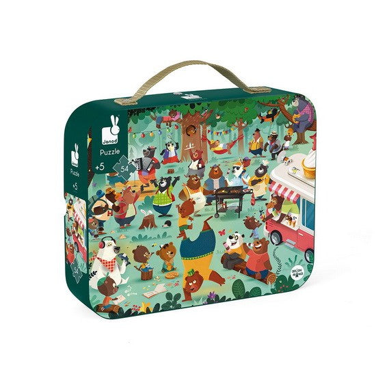 54-Piece Puzzle - Family Bears