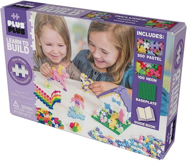 400-Piece Learn to Build Kit - Pastel