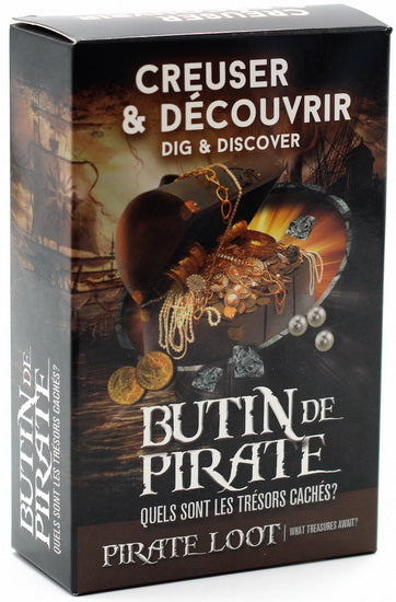 Creuser et découvrir - Butin de pirate
