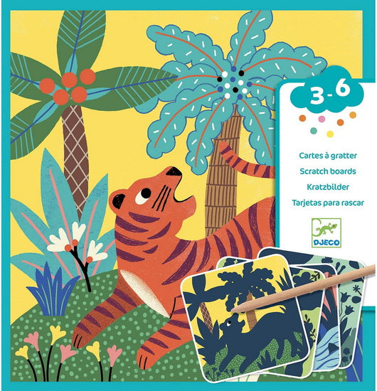**Scratch cards - huge animals