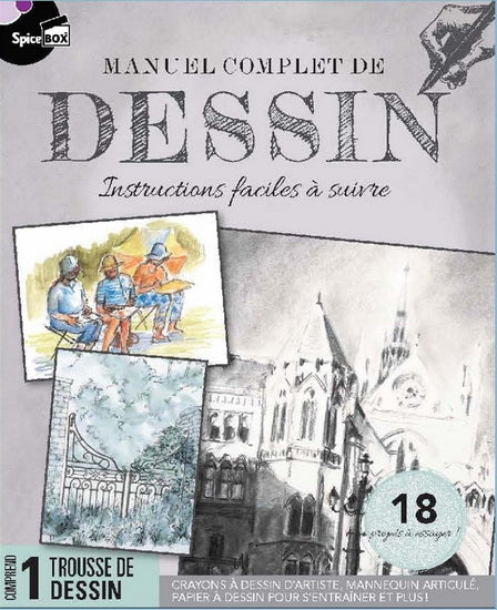 Manuel complet de dessin : des instructions faciles à suivre