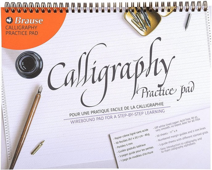 A4 Calligraphy Practice Pad - Bilingual
