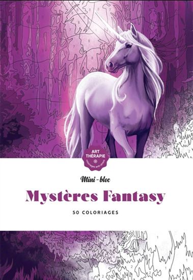 Mystères fantasy : 50 coloriages N. éd.