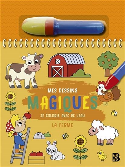 La Ferme : je colorie avec de l'eau N. éd.