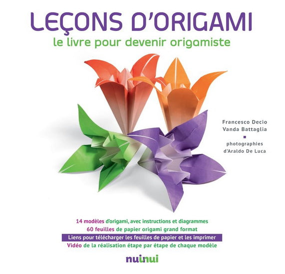 Leçons d'origami Cof. N. éd.