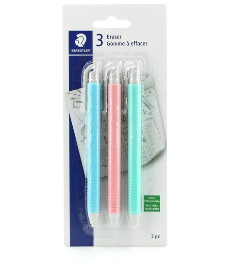 Set of 3 Eraser Holder