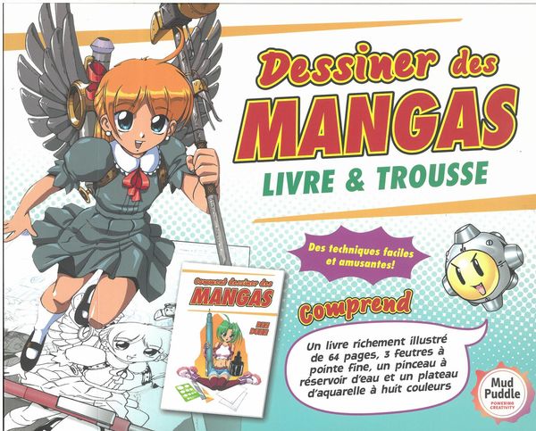 Dessiner des mangas : livre et trousse N. éd.