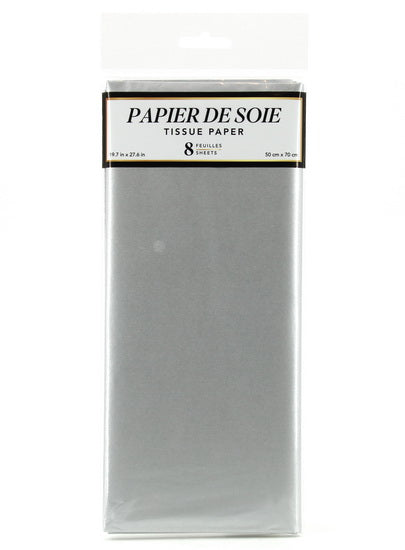 Papier de soie Argent