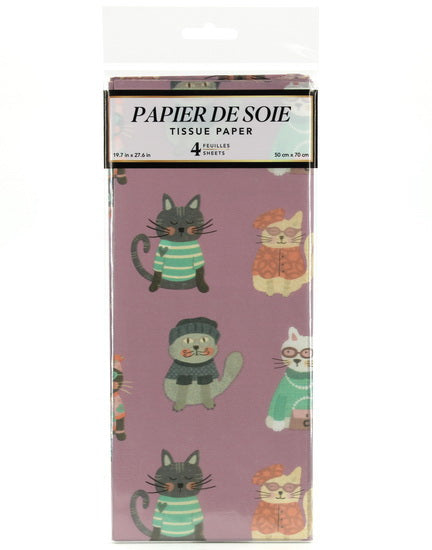 Tissue Paper Cats