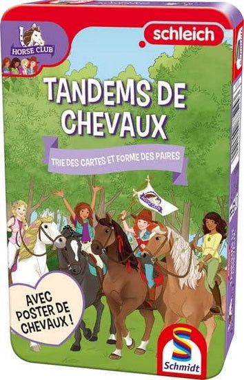 Trie des tandems de chevaux