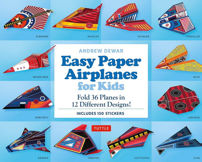 Easy Paper Airplanes for Kids Kit